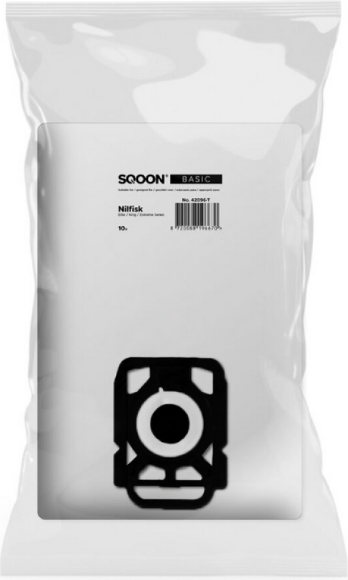 Støvsugerposer til Nilfisk Elite / King / Extreme - 10 stk.