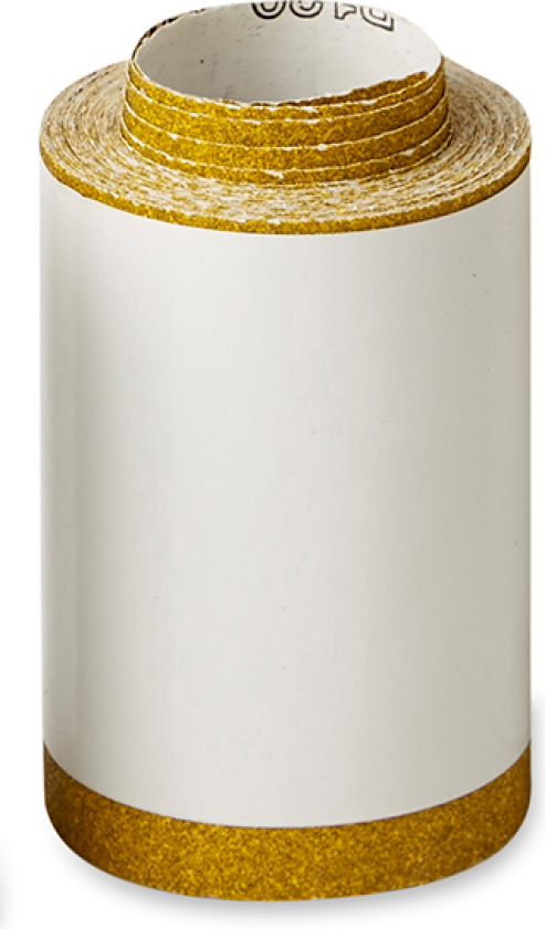 93mm x 5m slipepapir - Cool yellow Korn P60