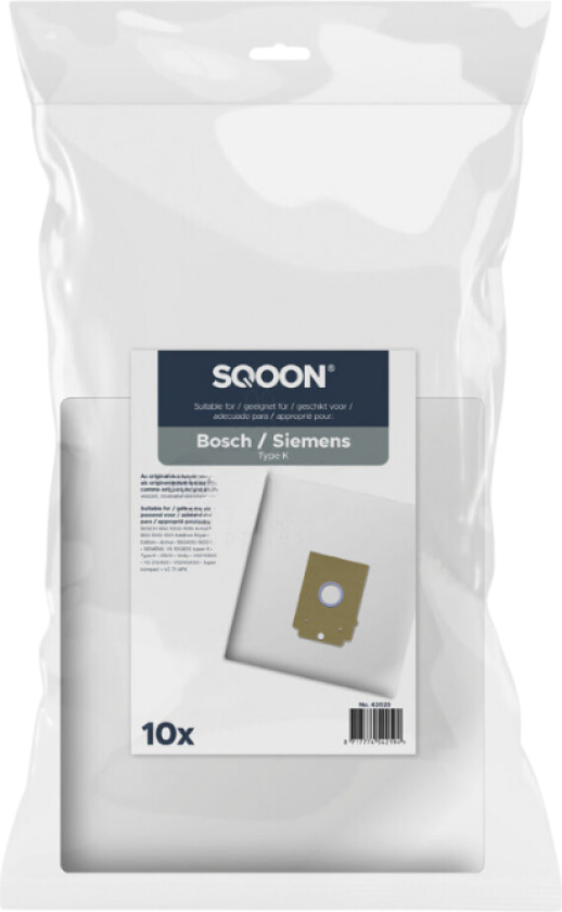 Slitesterk Bosch støvsugerposer type K - 10 stk