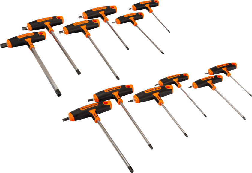 Bahco Summerpack: 2 T-nøglesæt Torx + Inhex