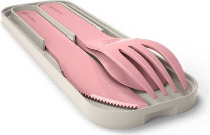 Monbento Pocket Color Bestikk, Pink Blush