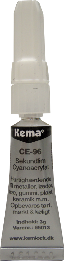 Kemlock cyanoacrylat-lim CE-96 3ml