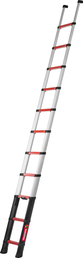 Bilde av Telesteps Rescue teleskopstige røde trin 3,5mtr