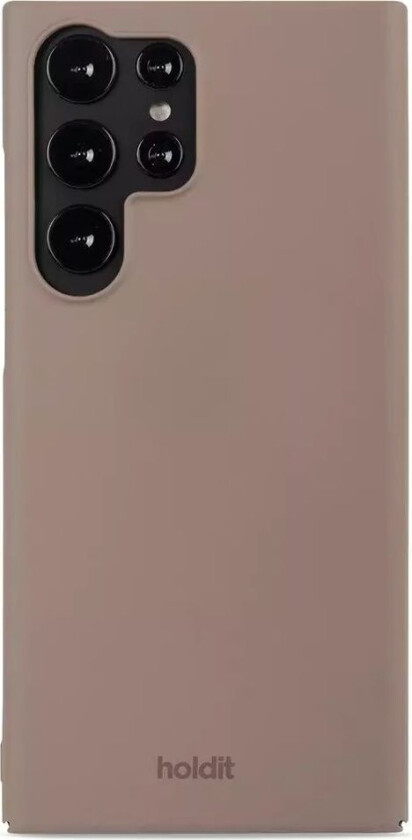 Holdit Samsung Galaxy S23 Ultra Slim Plast Deksel - Mocha Brown