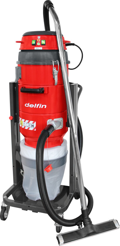 Delfin Industriell Støvsuger 202 DS Longopac H