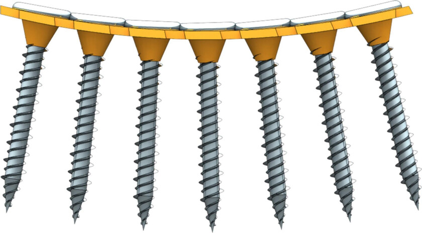 Båndede gipsskruer P-SCREW-EWS PH2 3,9 x 32 mm - 1000 stk