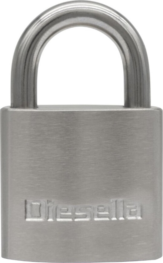 Hengelås 30 mm Rustfritt Stål