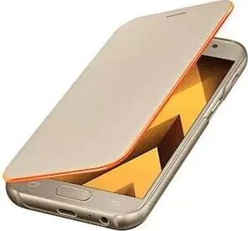 Galaxy A3 (2017) Neon Flip Deksel - Guld