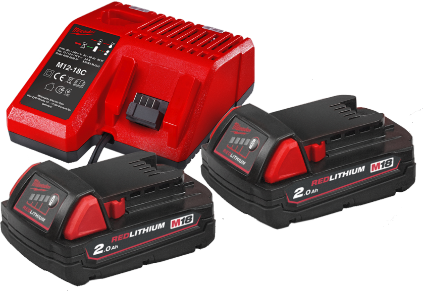 Batterisett M18 NRG-202