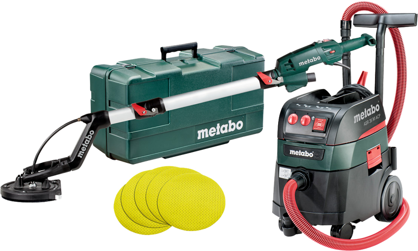 Bilde av Sampak: Girafsliber LSV5-225C+støvsuger ASR35 MACP