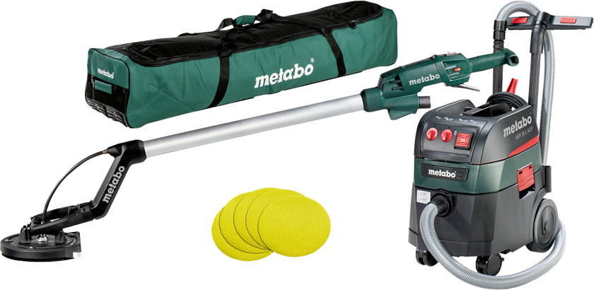 Bilde av Sampak: Girafsliber LSV5-225 + støvsuger ASR35LACP