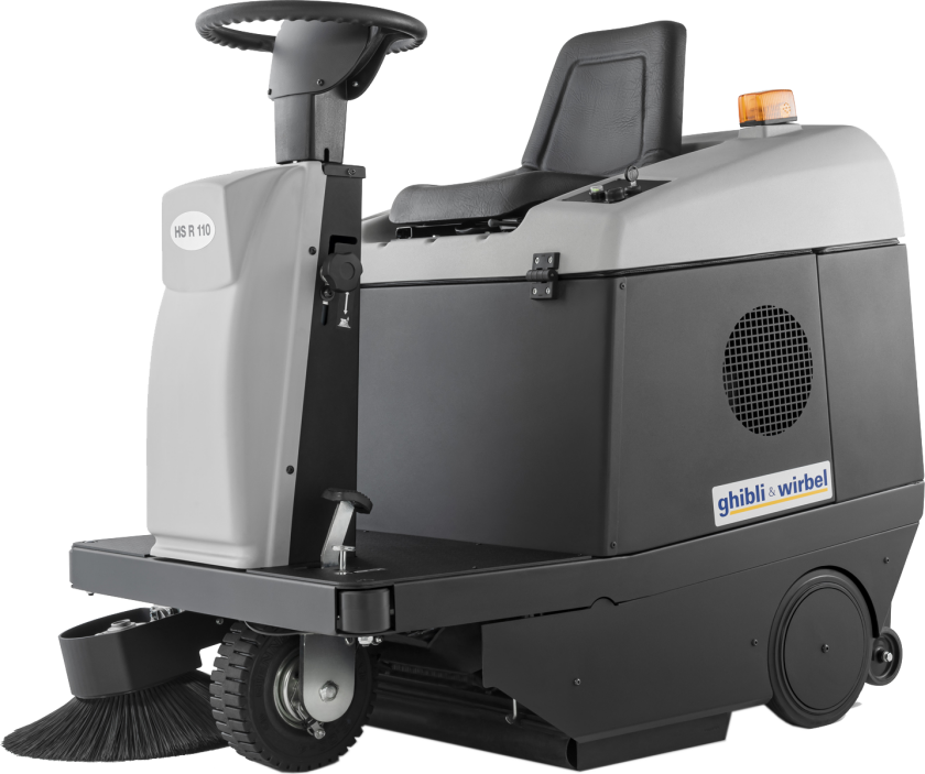 Ghibli ride-on feiemaskin HS R 110 BC m/batteri