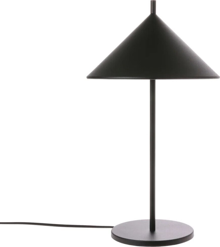 Triangle bordlampe svart