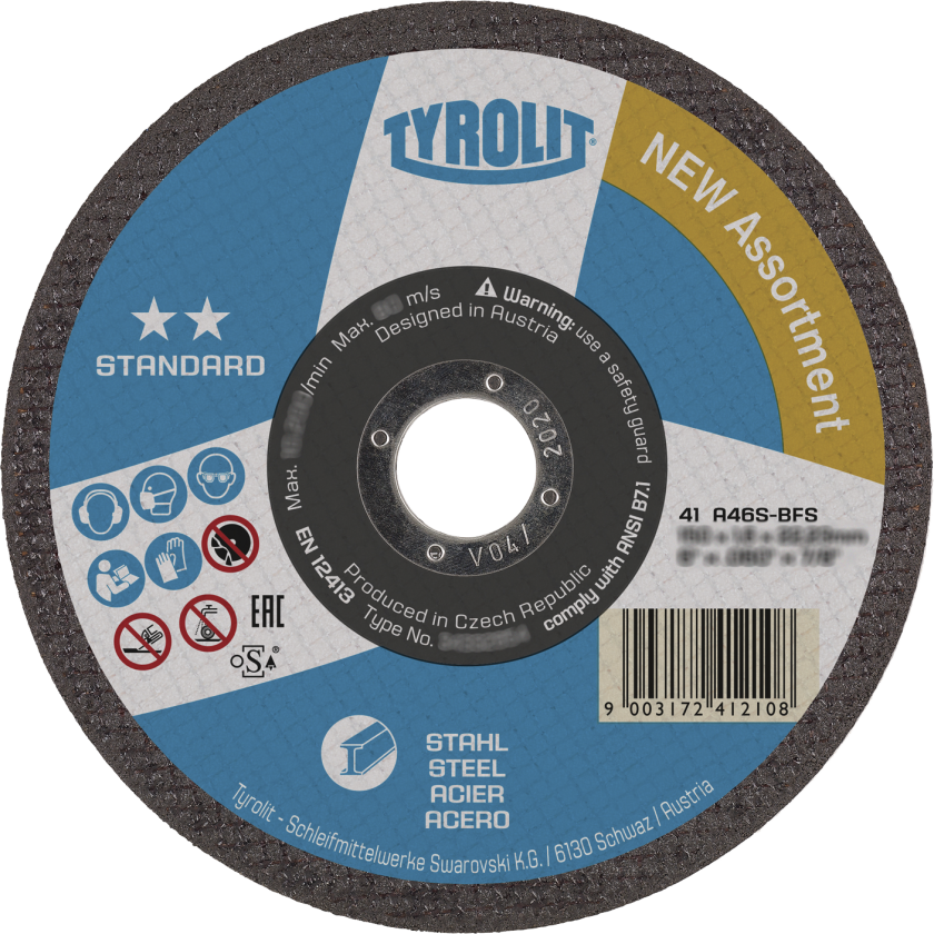 Skæreskive Standard 41X ø230Ã1,9 A46S-BFS