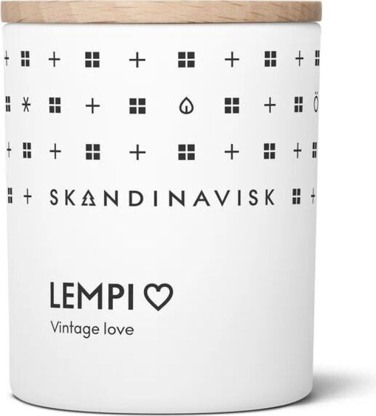 Lempi duftlys med lokk 65 g