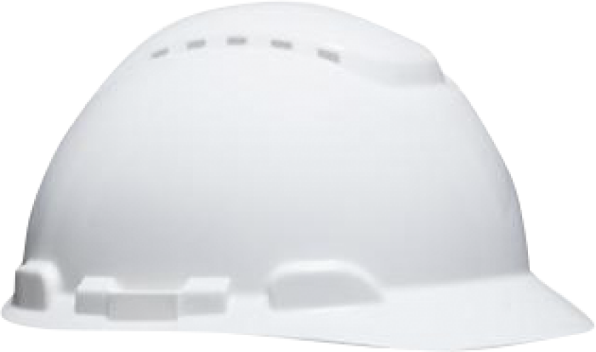 Sikkerhedshjelm H700N hvid ventil