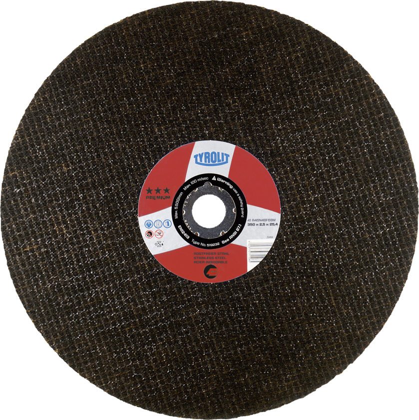 Skæreskive Premium 41F ø400Ã2,5Ã25,4 A46N4BF68M