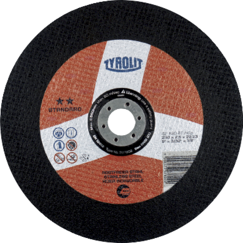 Skæreskive Standard 42X ø230Ã2,5 A30-BFinox