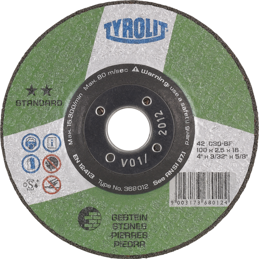 Skæreskive Standard 42X ø125Ã2,5 C30-BF