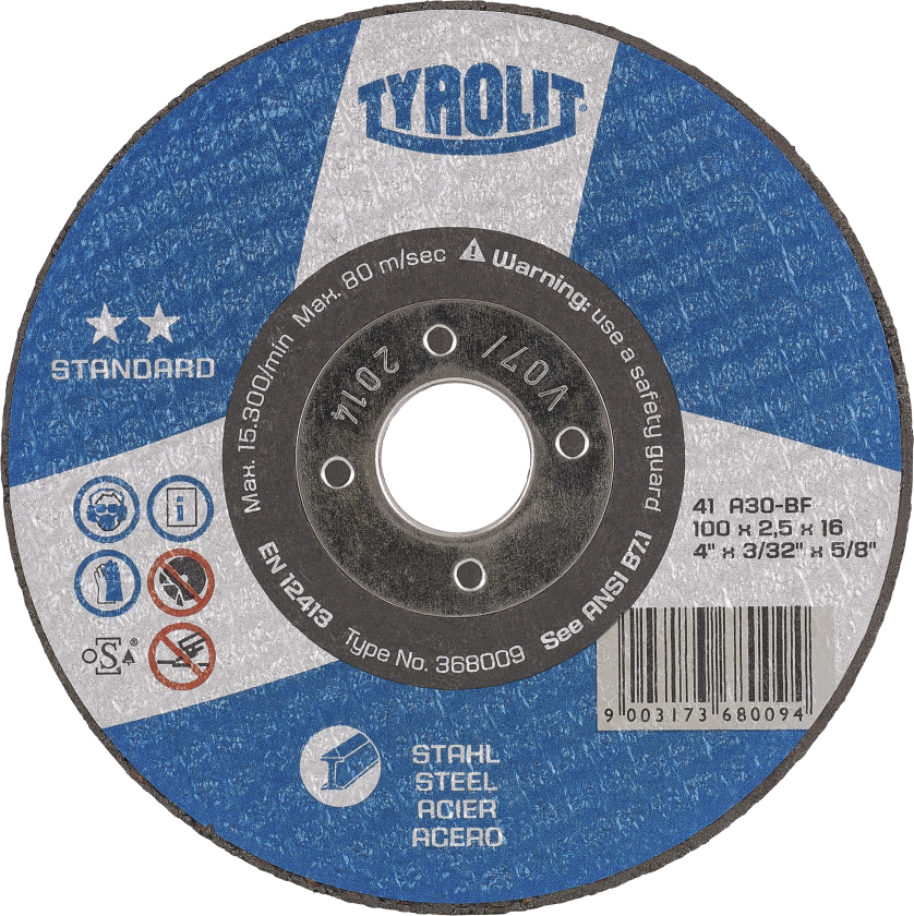 Skæreskive Standard 41X ø125Ã2,5 A30-BF