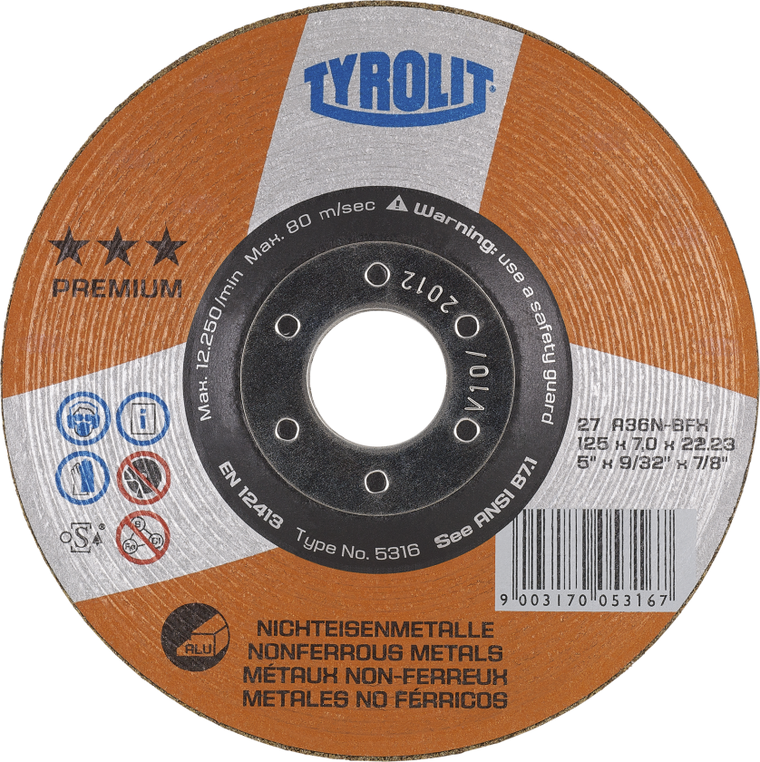 Skrubskive Premium 27E ø230Ã7 A36N-BFX