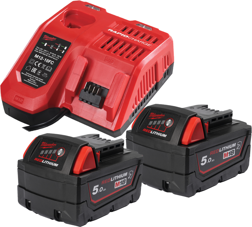 Bilde av M18 NRGCR-502 Ladepakke 5,0 Ah