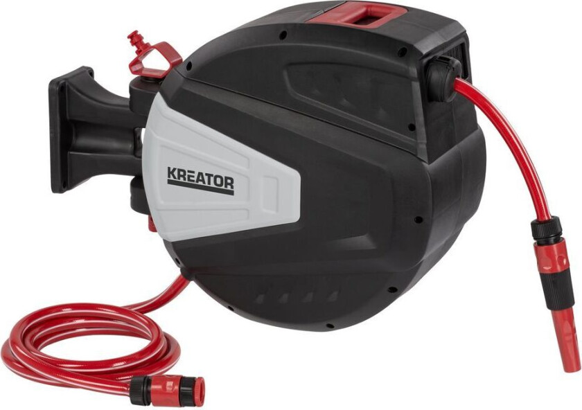 Slangetrommel 20 meter til veggmontering