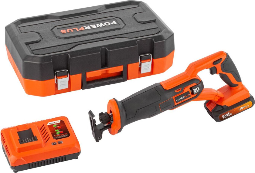 Bajonettsag 20V i koffert med batteri 20V