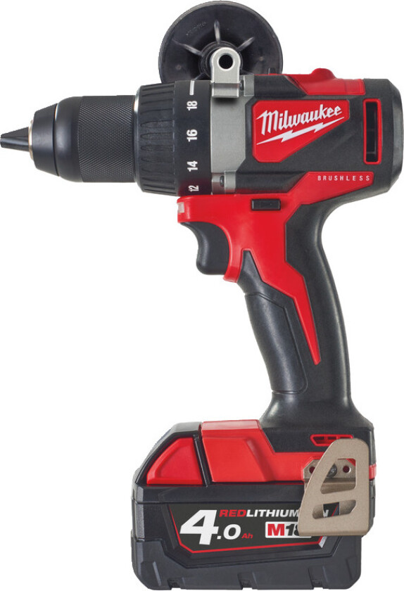 M18 BLDD2-402X Borskrutrekker med batteri og lader