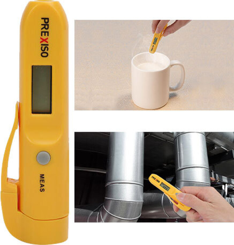 PREXISO PIX-275 Infrarød Mini Penn Termometer Målelaser fra -30 °C til 275 °C