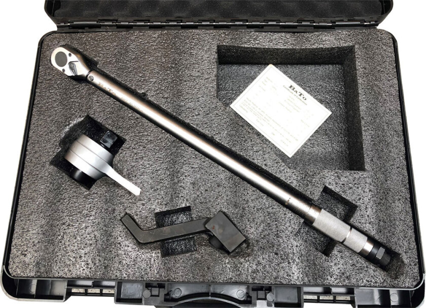 Bilde av BATO Moment girknøkkelsett. Girknøkkel 1000Nm og momentnøkkel 1/2 50-350Nm.