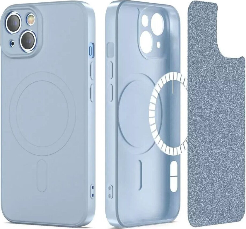 Tech-Protect iPhone 14 Plus Tech-Protect Icon Silikon Deksel - MagSafe Kompatibel - Sky Blue