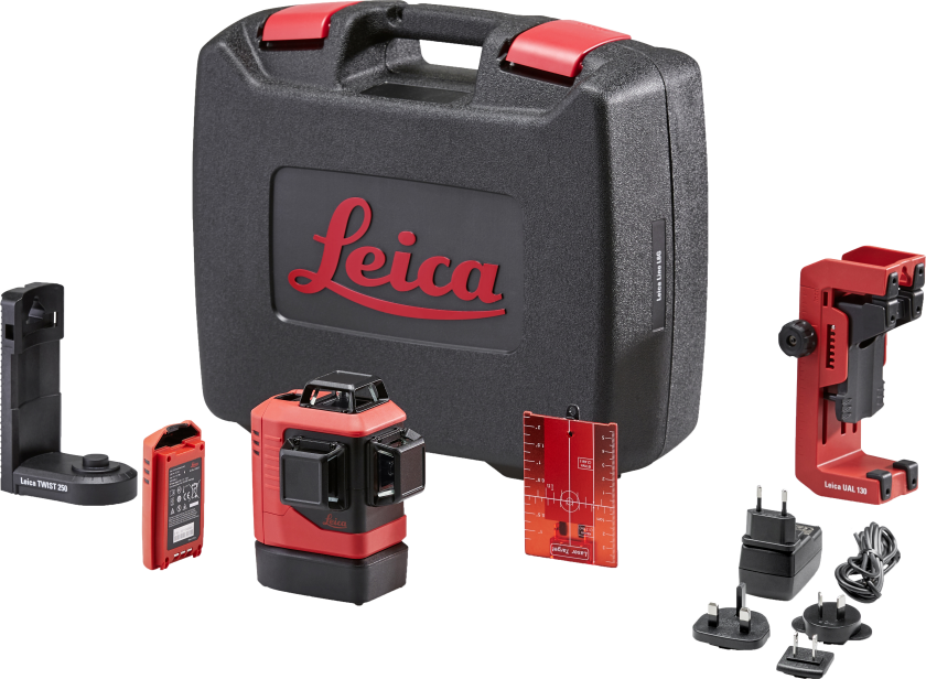 Leica Lino L6R 360 graders laser, Rød