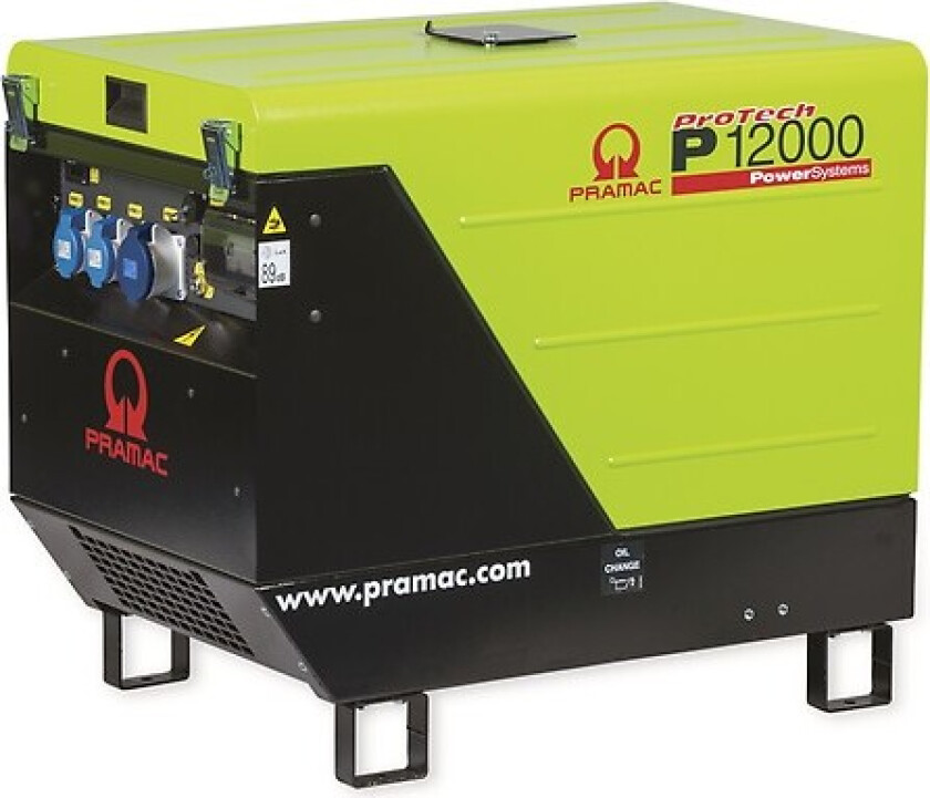 Generator P-12000 Støydempet 230V (bensin)