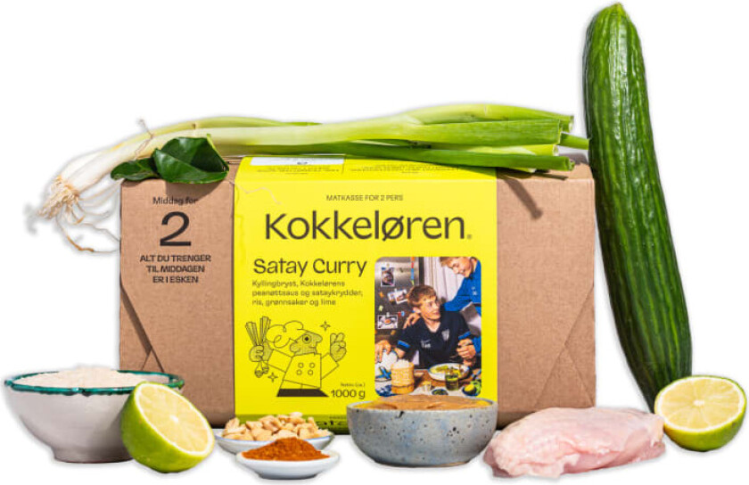 Matkasse for 2 Satay Curry