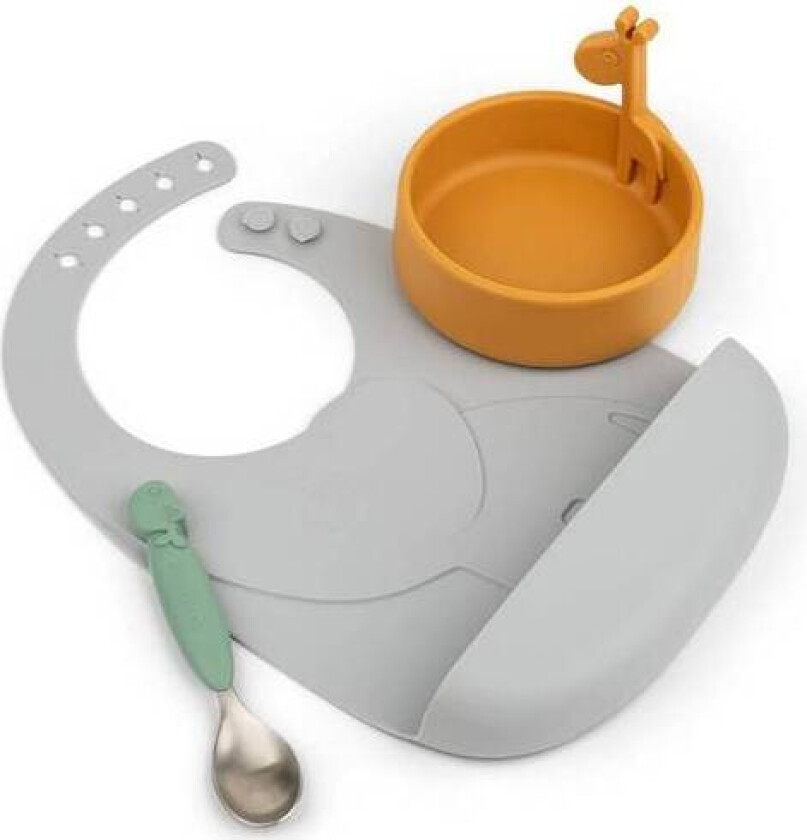 Done By Deer Peekaboo First Meal Set Deer Friends, Colour Mix