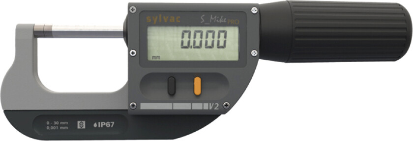 SYLVAC Digitalt Mikrometer S_Mike Pro IP67 30-66 mm sylindrisk Ø6,5 mm (903.0600)