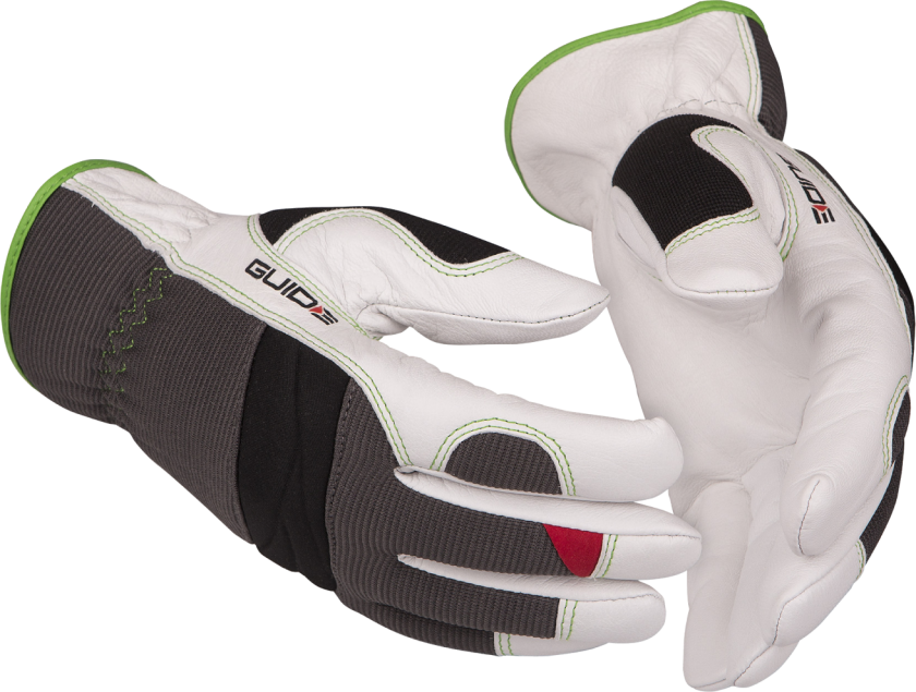 Kraftig arbeidshanske Guide 46 Str. 9