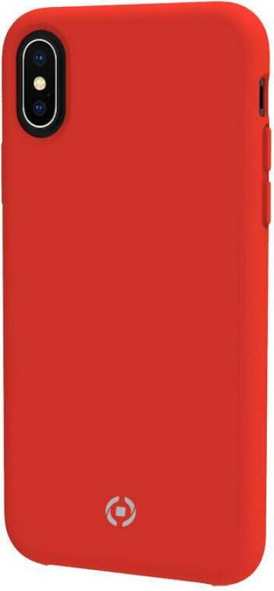 Feeling iPhone X/Xs Silikone Cover, Rød