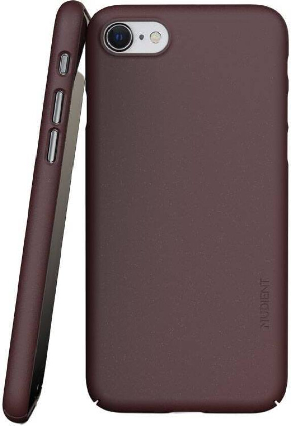 Thin Precise V3 iPhone 6/7/8/SE Cover, Sangria Red