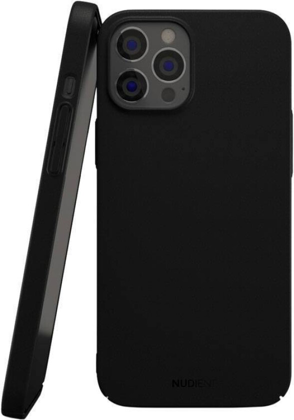Thin V2 iPhone 12 Pro Max Cover, Stealth Black
