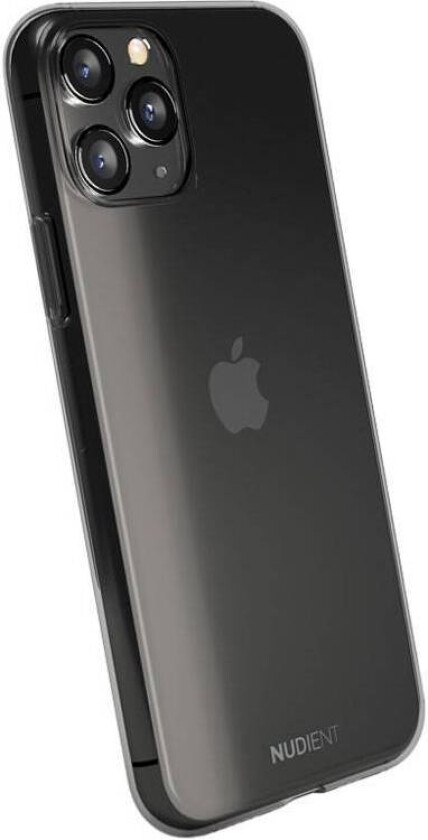 Thin iPhone 11 TPU Cover, Sort Transparent