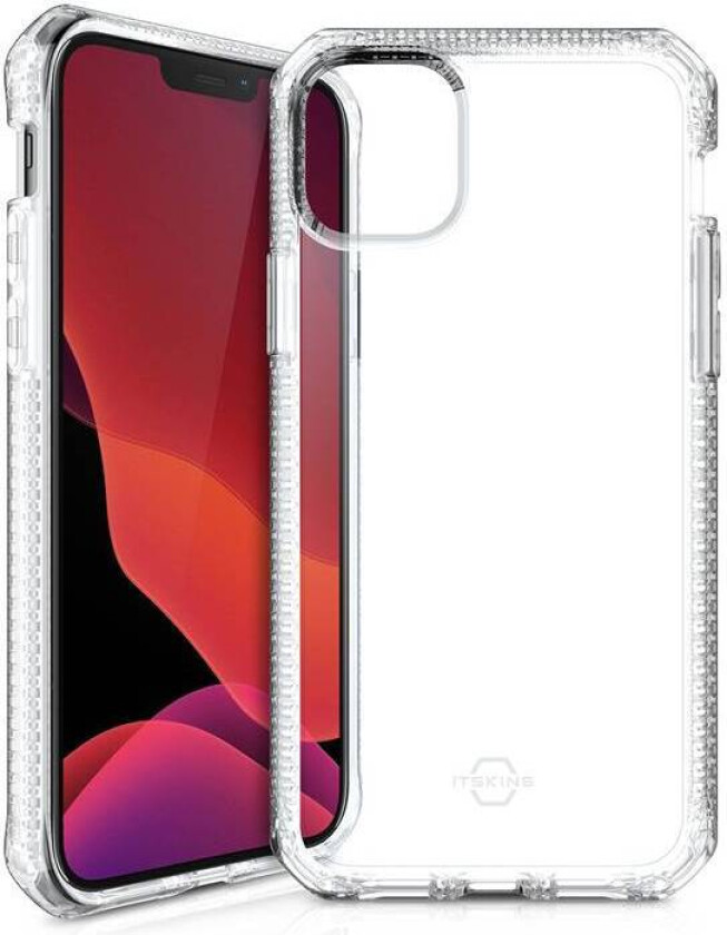 ITSKINS Spectrum Clear - Baksidedeksel for mobiltelefon - polymer - gjennomsiktig - for Apple iPhone 12 Pro Max
