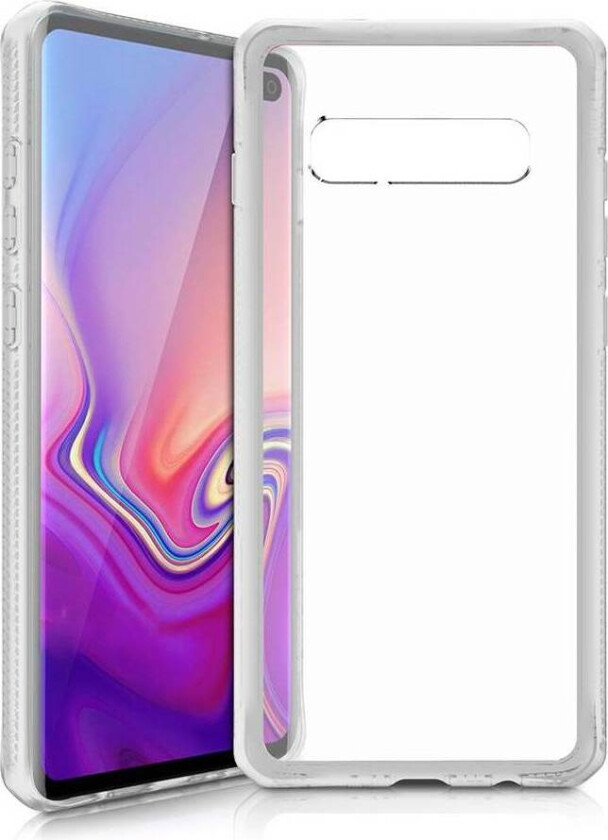 ITSKINS deksel til Samsung Galaxy S10 + gjennomsiktig