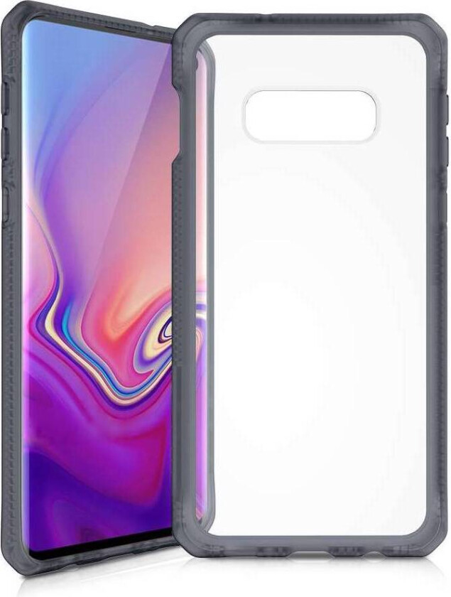 ITSKINS deksel til Samsung Galaxy S10 lite gjennomsiktig svart