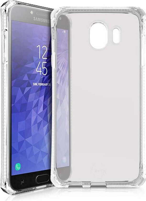 ITSKINS deksel til Samsung Galaxy J4 + gjennomsiktig