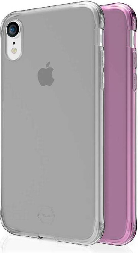 ITSKINS Slim silikon Protect gel iPhone XR deksel dobbel 2x pakke