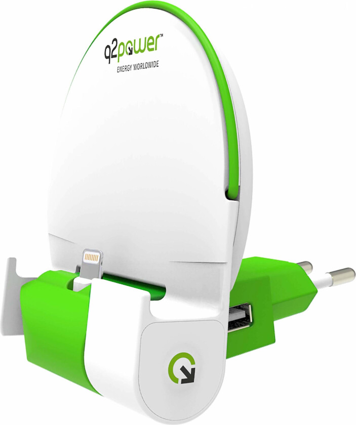 Lightning Dock med strøm bank for iPhone