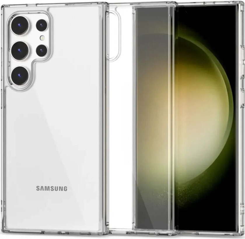 Tech-Protect Samsung Galaxy S24 Ultra Tech-Protect Flexair Hybrid Deksel - Gjennomsiktig