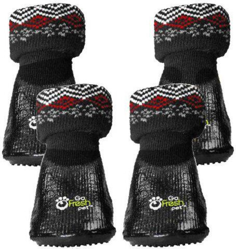 Bilde av Go Fresh PET BOOTIES®-helårs støvler til hund - Rød Nordic